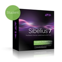 Sibelius 7 Notation Student Edt. Free Upgrade to