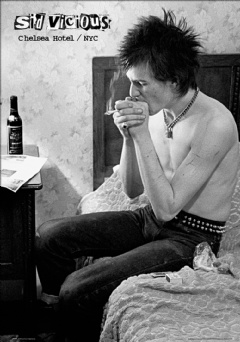 Sid Vicious Chelsea Hotel Poster