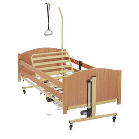 Sidhil Bradshaw Nursing Care Bed with Wooden Slats
