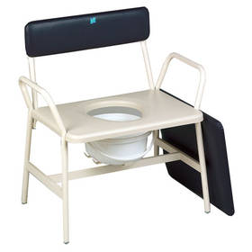 Sidhil Extra Wide Commode (fixed arms and legs)