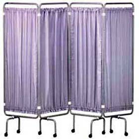 Sidhil Four panel folding curtain screen epoxy
