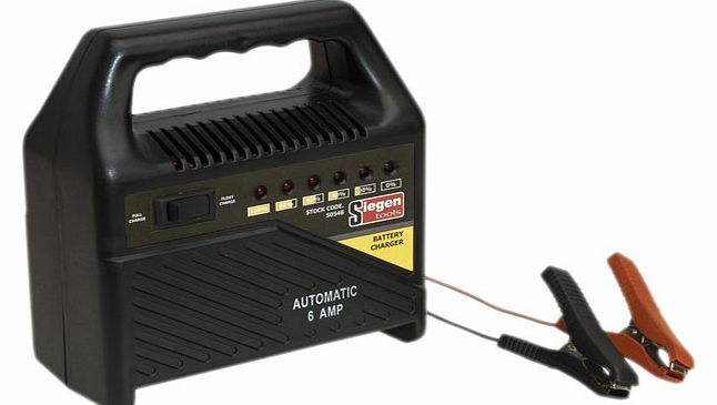 Battery Charger 12v 6amp Automatic 230v S0548