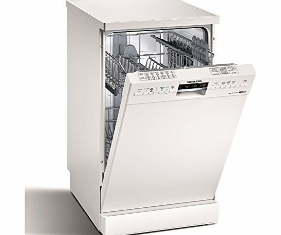 Siemens SR26M230GB iQ300 9 Place Slimline 45cm Wide Freestanding Dishwasher - White