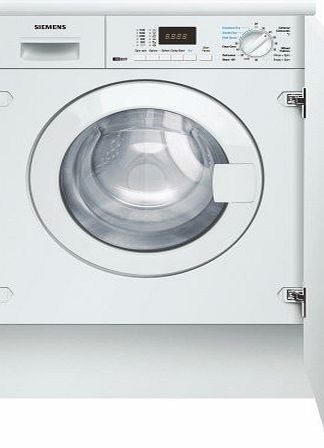 Siemens WK14D320GB White Automatic Washer Dryer