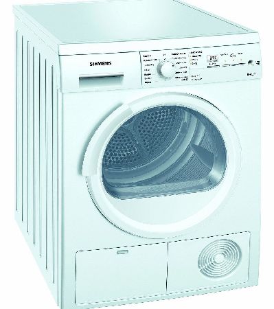 Siemens WT46E385GB Freestanding White Tumble