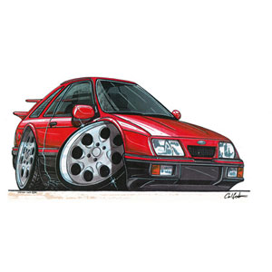 Cosworth XR4I - Red T-shirt