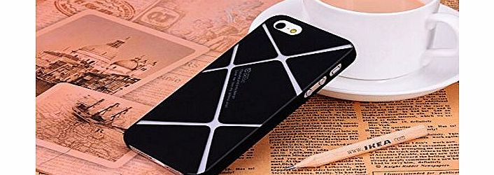 SIFANG CASE Simple Contract Grind Arenaceous Ultra-thin Plastic Shell Case Cover For Iphone 5 5S-04