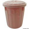 Sifcon Mini Light Blue Round Dustbin with lid