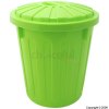 Sifcon Mini Orange Round Neon Dustbin with lid
