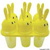 Sifcon Rabbit Lolly Moulds Pack of 6