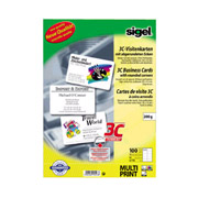 Sigel 3C Round Cornered Business Cards