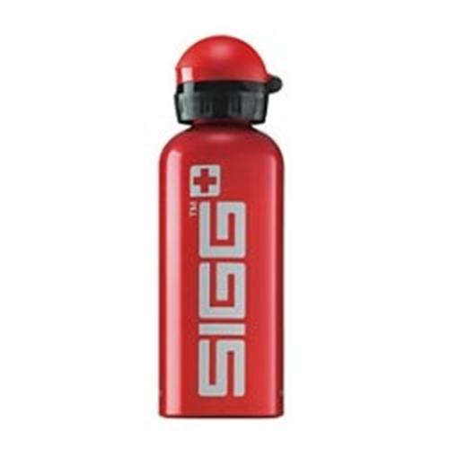 Sigg Logo on Red 0,6L Bottle