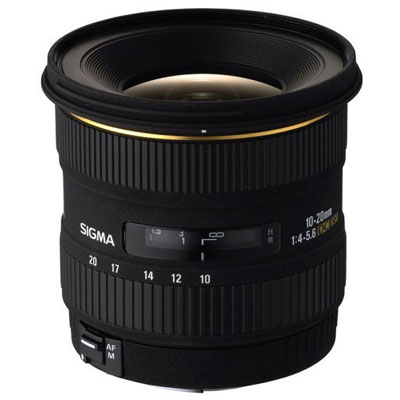 Sigma 10-20mm f4-5.6 EX DC Lens - Pentax Fit