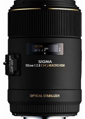 Sigma 105mm f/2.8 EX DG OS HSM Macro Lens Canon DSLR Cameras
