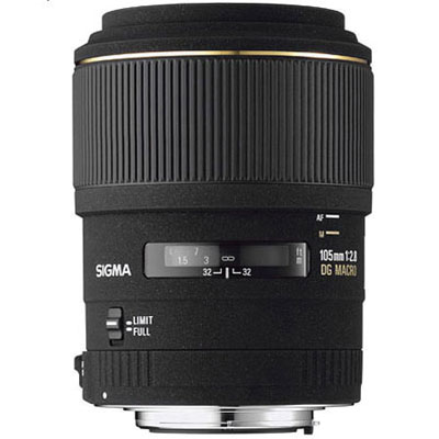 Sigma 105mm f2.8 EX DG Macro Lens - 4/3 Fit