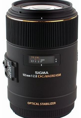 Sigma 105mm F2.8 EX DG OS HSM Macro Lens for Nikon DSLR Camera