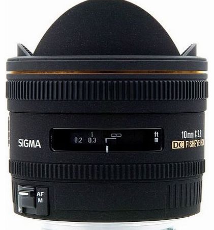 10mm f2.8 EX DC Horizontal Fisheye Lens For Canon Digital Cameras With APS-C Sensors