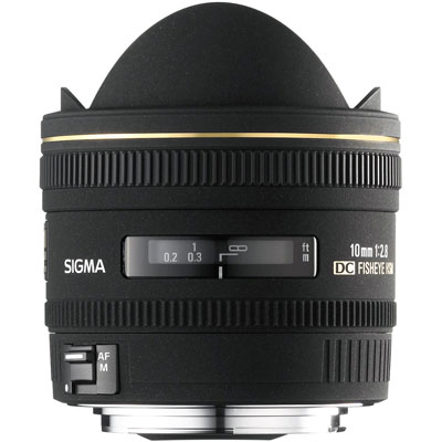 Sigma 10mm f2.8 EX DC HSM Diagonal Fisheye Lens