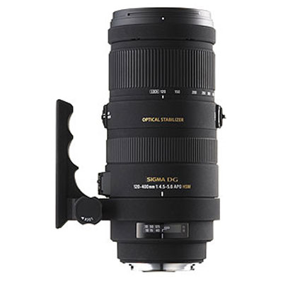 Sigma 120-400mm f/4.5-5.6 DG OS HSM Lens - Nikon