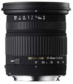Sigma 17-70mm f/2.8-4.5 DC Macro (Canon AF)