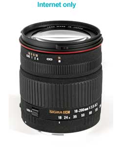 sigma 18-200mm F3.5-6.3 DC Lens Canon Fit