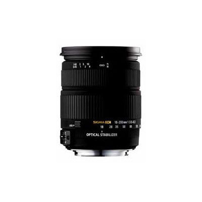 Sigma 18-200mm f3.5-6.3 DC OS Lens - Sigma Fit
