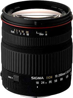 Sigma 18-200mm F3.5-6.3 DC
