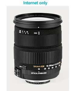sigma 18-200mm F3.5-6.3DC HSM OS Nikon Fit
