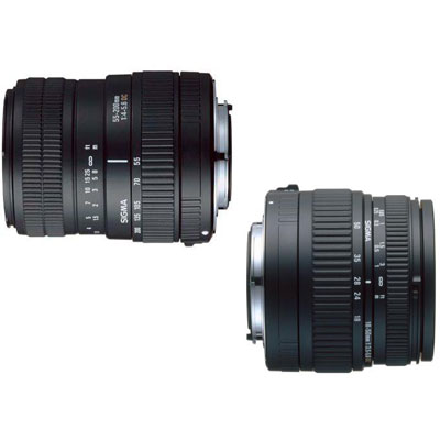 Sigma 18-50mm 55-200mm DC HSM Twinpack Lens Kit