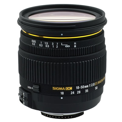 Sigma 18-50mm f2.8 Macro HSM Lens - Nikon Fit