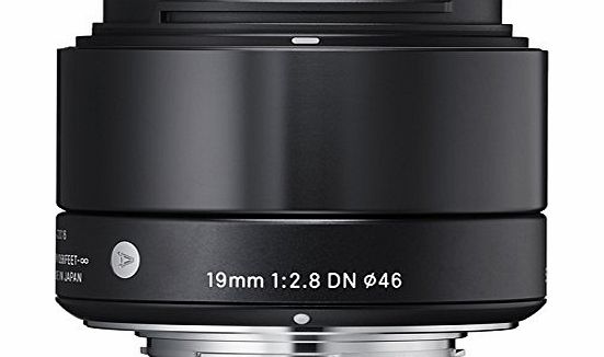 Sigma 19mm f/2.8 DN SE Fit Lens - Black