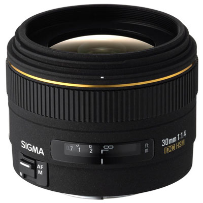 Sigma 30mm f1.4 EX DC Lens - 4/3 Fit