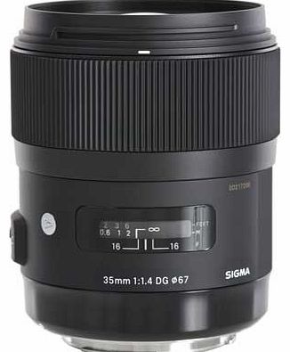 Sigma 35mm f/1.4 A Series Canon Fit Lens