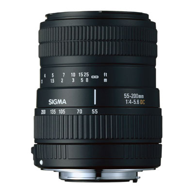 Sigma 55-200mm f4-5.6 DC Lens - Pentax Fit