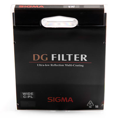 Sigma 55mm EX DG Circular Polarising Filter