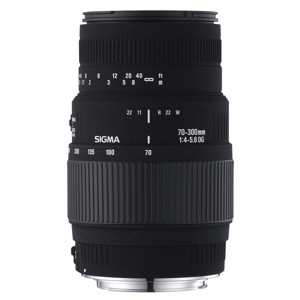 Sigma 70-300 F4-5.6 Macro Nikon Fit Lens 509955
