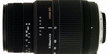 Sigma 70-300mm f4-5.6 DG Macro For Nikon Digital 