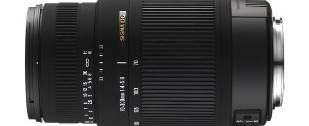 Sigma 70-300mm f4-5.6 DG OS Optical Stabilised Lens for Sony Digital SLR Cameras