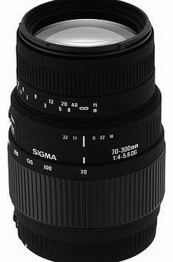 Sigma 70-300mm f4-5.6 Macro DG Lens For Sony Digital SLR Cameras