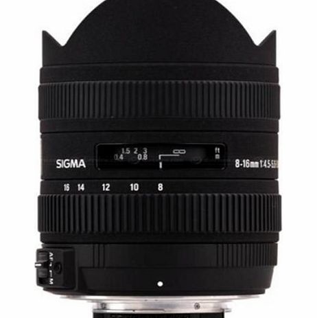 Sigma 8-16mm f4.5-5.6 DC Lens for Pentax Digital SLR Cameras with APS-C Sensors