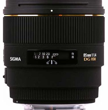 Sigma 85mm f/1.4 EX DG HSM Lens