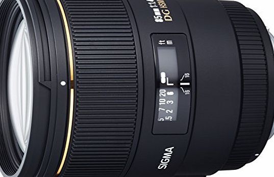 Sigma 85mm f1.4 EX DG HSM Lens for Canon Digital and Conventional SLR Cameras
