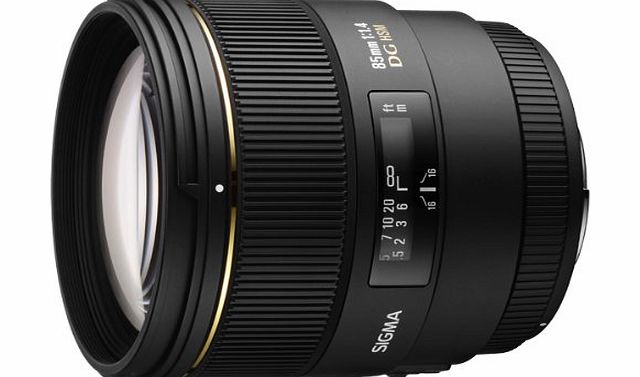 Sigma 85mm F1.4 EX DG HSM Lens for Sigma Digital and Conventional SLR Cameras
