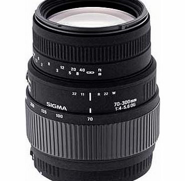 Sigma AF 70-300mm f/4-5.6 DG Macro Canon Fit Lens