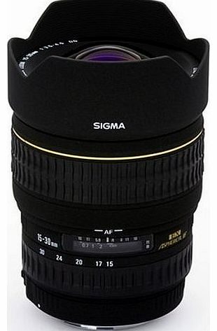 Sigma EX DG 15-30 mm f/3.5-4.5 Autofocus Wide Angle Lens for Canon SLR cameras