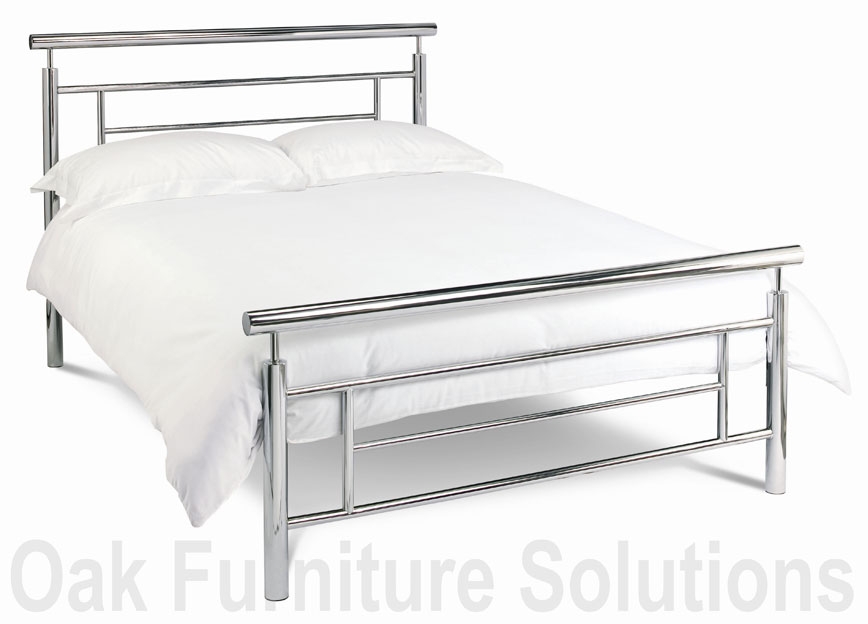 Sigma Nickel Bedstead - 135cm - Double and 150cm