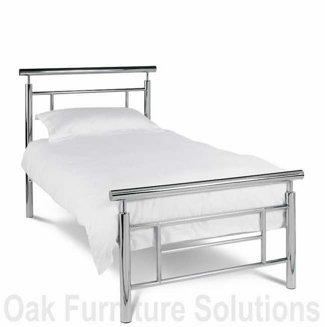 Sigma Nickel Bedstead - 90cm - Single