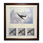 signed Johnnie Johnson Framed Presentation