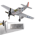 Signed P-51 Mustang `Big Dick` Major Richard