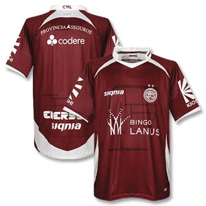 Signia 09-10 Lanus Home Shirt